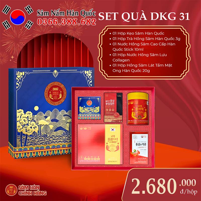 38 SET Quà Tết Daedong 2026 tri ân khách hàng