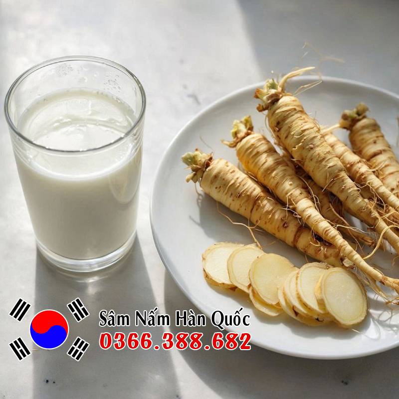 Uống sâm với Sữa có được không? Được nhưng tuỳ loại