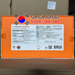 Nước hồng sâm Đông trùng Táo đỏ Achimmadang Damoa 30 gói Nước hồng sâm Đông trùng Táo đỏ Achimmadang Damoa 30 gói