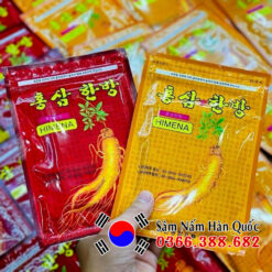 Cao dán hồng sâm Himena vàng đỏ bịch 20 miếng