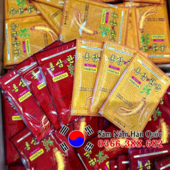 Cao dán hồng sâm Himena vàng đỏ bịch 20 miếng