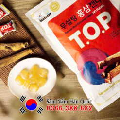 Kẹo hồng sâm Không đường Daesan TOP 500g