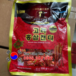 Kẹo hồng sâm Ksun 200g