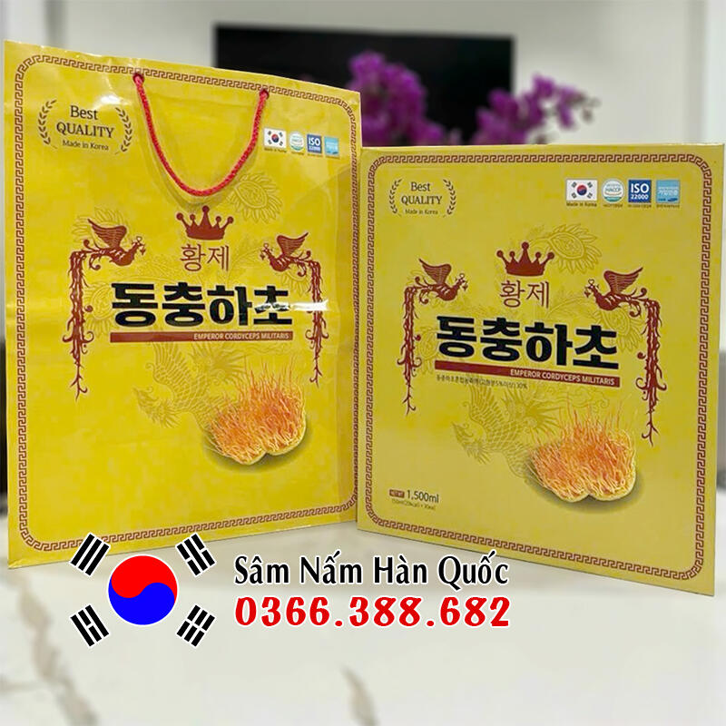 Nước đông trùng hạ thảo Daehan 30 gói 50ml