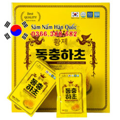 Nước đông trùng hạ thảo Daehan 30 gói 50ml Nước đông trùng hạ thảo Daehan 30 gói 50ml