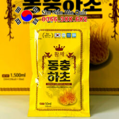 Nước đông trùng hạ thảo Daehan 30 gói 50ml Nước đông trùng hạ thảo Daehan 30 gói 50ml