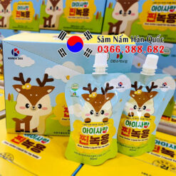 Nước gạc hươu non Korea 365 10 gói 80ml
