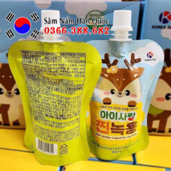 Nước gạc hươu non Korea 365 10 gói 80ml