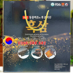 Nước hắc sâm Đông trùng Fucoidan KNBIO 30 gói 70ml