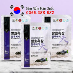 Nước hắc sâm Việt quất Ginseng King 20 gói 70ml
