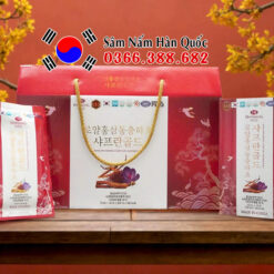 Nước hồng sâm Đông trùng Saffron Hankwanjang 20 gói 70ml Nước hồng sâm Đông trùng Saffron Hankwanjang 20 gói 70ml