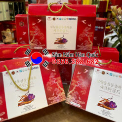 Nước hồng sâm Đông trùng Saffron Hankwanjang 20 gói 70ml Nước hồng sâm Đông trùng Saffron Hankwanjang 20 gói 70ml