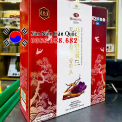 Nước hồng sâm Đông trùng Saffron Hankwanjang 60 gói 70ml Nước hồng sâm Đông trùng Saffron Hankwanjang 60 gói 70ml