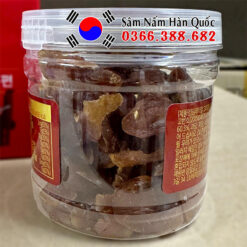 Sâm lát tẩm mật ong Hongki hộp nhựa 200g