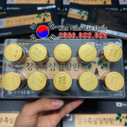 An cung Hắc thiên sâm Trầm hương Dongbo 10 viên