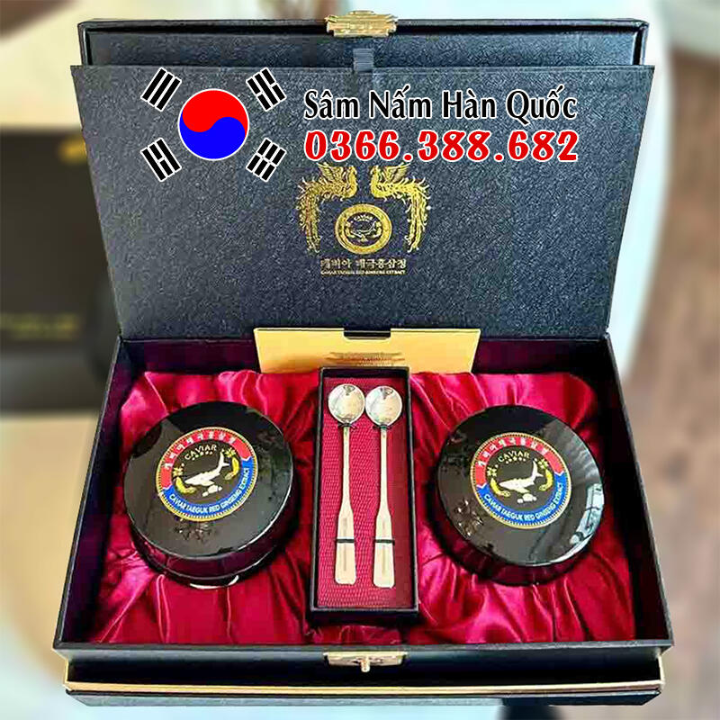 Cao thiên sâm Trứng cá tầm KBG 2 hũ 250g
